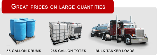Great Prices on Large Quantities